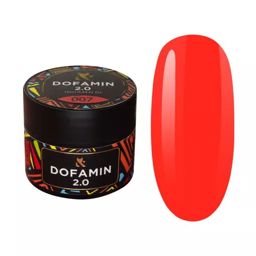 F.O.X Dofamin Base 2,0  Кольорова основа для гель-лаку 10мл №007