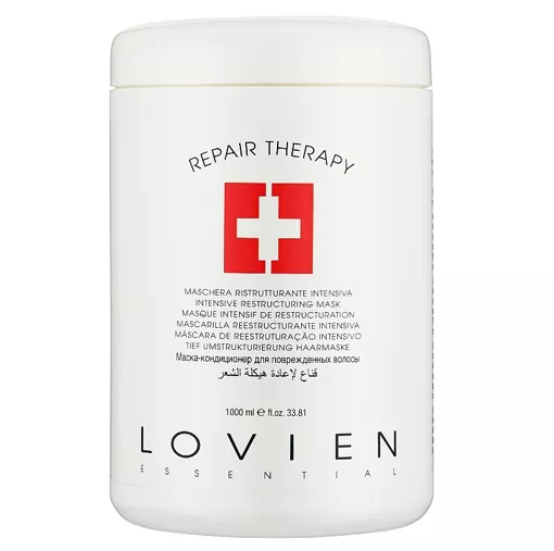 Маска живильна для відновлення та зволоження волосся, 1000мл Intensive Restructursng Mask Repair Therapy  LOVIEN Essential