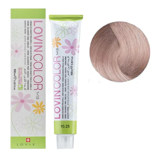 10/25 Стійка крем-фарба для волосся, 100мл  Hair color cream Lovin Color LOVIEN Essential