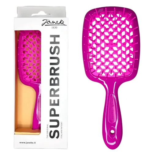 Щітка для волосся продувна ( колір: Фуксія ) FUCHSIA Standart SUPERBRUSH Janeke