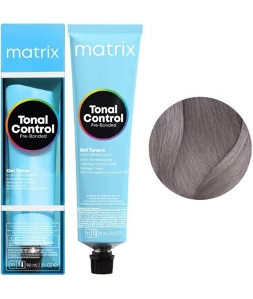 8T блондин титаніум (попелястий) Гелевий тонер на кислотній основі для волосся, без вмісту аміаку, 90мл Tonal Control MATRIX 