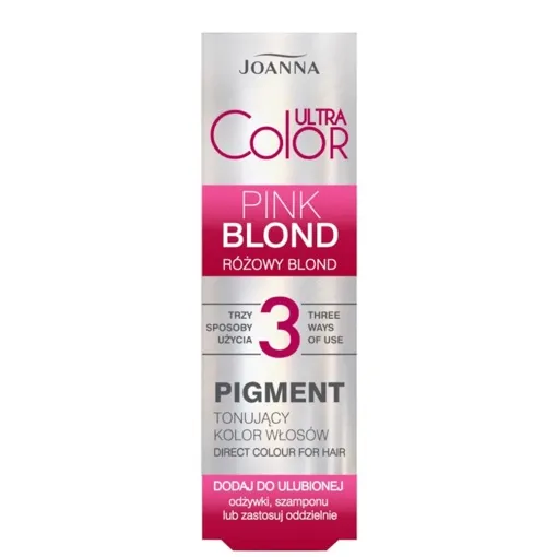 Тонувальний пігмент для волосся "Рожевий Блонд", 100 г "Pink Blond" Ultra Color Joanna