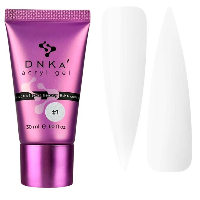 DNKa Acryl Gel Акрил-гель 30ml  №01 Glass ТЮБИК