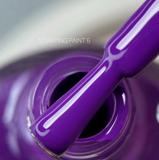 Лак-фарба для стемпінга, 8 мл №05 Колір: Фіолетовий Stamping Paint SAGA Professional