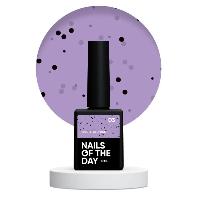 Гель-лак з крапочками, 10 мл №03 MiDots Gel Polish NAILSOFTHEDAY 