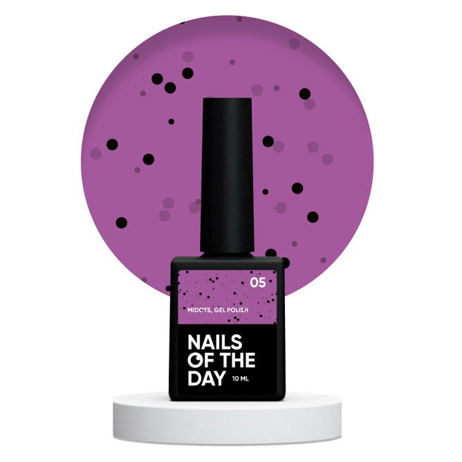 Гель-лак з крапочками, 10 мл №05 MiDots Gel Polish NAILSOFTHEDAY 
