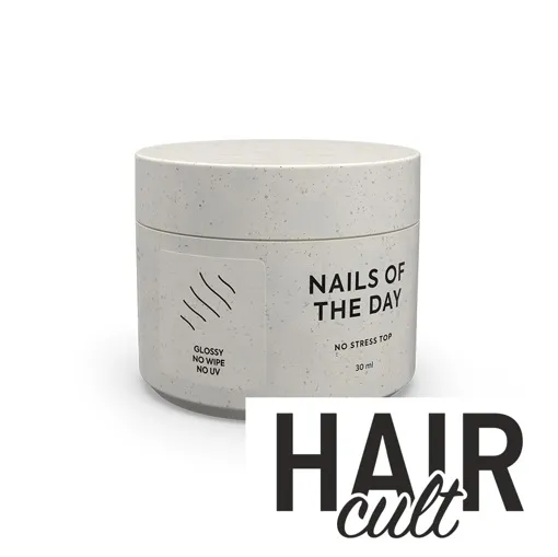 Топ Антицарапка без липкого шару і без UV-фільтрів, 30 мл No Stress Top No Wipe NAILSOFTHEDAY