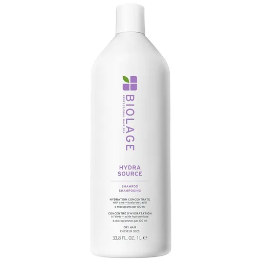 Шампунь для зволоження сухого волосся з алое та гіалуроновою кислотою, 1000 мл Shampoo HYDRA SOURCE BIOLAGE Hair Spa MATRIX