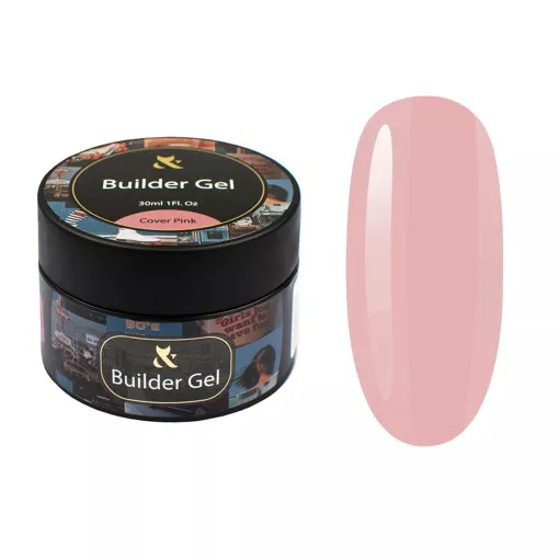 F.O.X  Builder gel Cover 30мл Pink