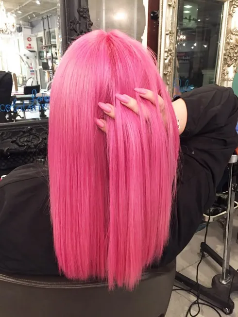 Тонувальний крем для волосся прямої дії (колір: СВІТЛО-РОЖЕВИЙ/Cream Pink), 200 мл Direct Colour Cream ELINOR Professional 