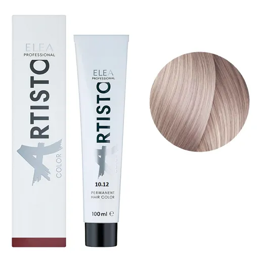 10/12 Стійка крем-фарба для волосся, 100 мл Permanent Hair Color ARTISTO ELEA Professional