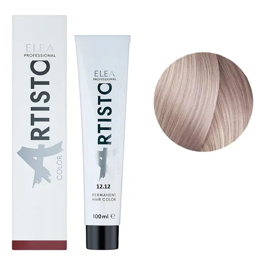 12/12 Стійка крем-фарба для волосся, 100 мл Permanent Hair Color ARTISTO ELEA Professional