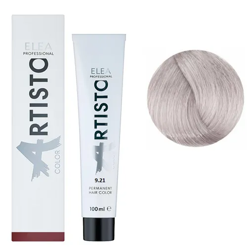 9/21 Стійка крем-фарба для волосся, 100 мл Permanent Hair Color ARTISTO ELEA Professional