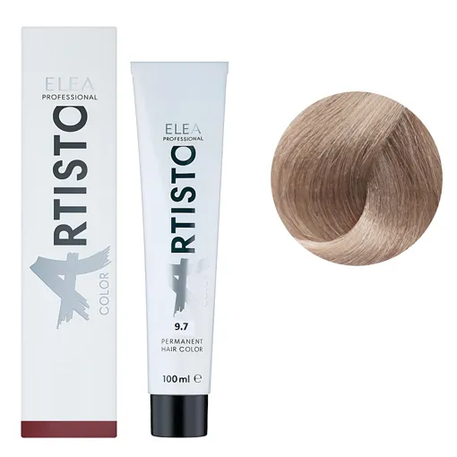 9/7 Стійка крем-фарба для волосся, 100 мл Permanent Hair Color ARTISTO ELEA Professional