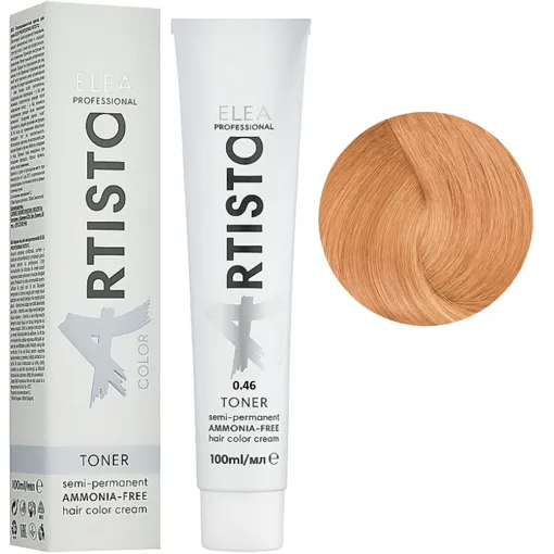 0/46 Безаміачна фарба для волосся, 100 мл Toner Color ARTISTO ELEA Professional