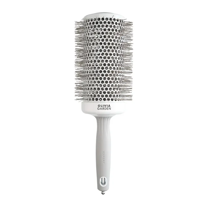 Браш D=65 EXPERT BLOWOUT SPEED Wavy Bristles White&amp;Grey ID2028 Olivia Garden