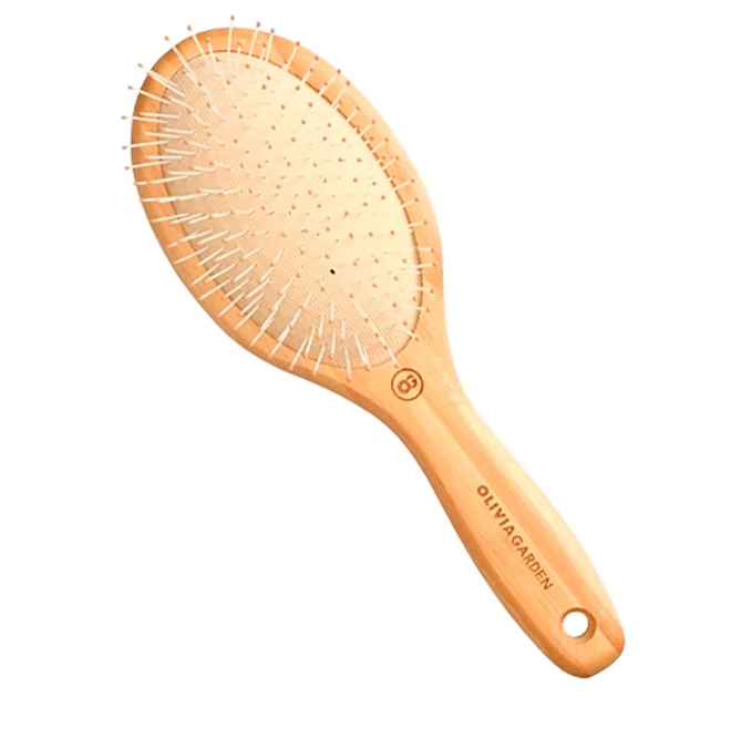  Щітка для волосся бамбукова BAMBOO TOUCH DETANGLE NYLON &quot;М&quot; ID1032 Olivia Garden