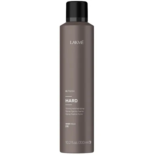 Лак для волосся надсильної фіксації, 300 мл 46043 HARD Strong hold hairspray K.Finish LAКME