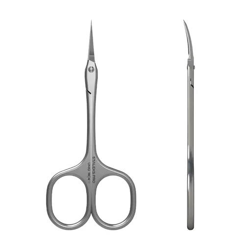 Ножиці професійні для кутикули UNIQ 10 TYPE 4 Ballerina (SQ-10/4) STALEKS PRO