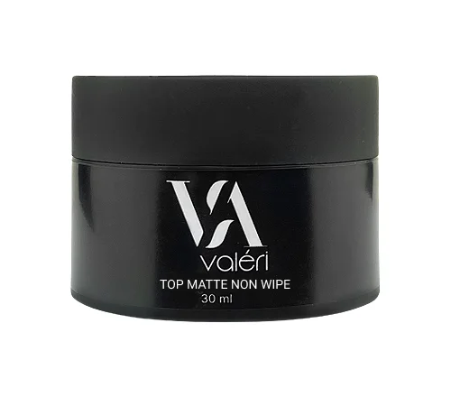 VALERI Matt Top Non Wipe Фініш матовий без липкого шару для гель-лаку 30 мл