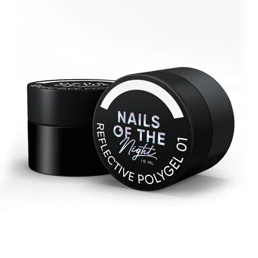Полігель світловідбиваючий рідкий, 15 мл №01 Reflective Poly Gel NAILSOFTHENIGHT