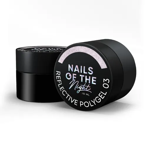 Полігель світловідбиваючий рідкий, 15 мл №03 Reflective Poly Gel NAILSOFTHENIGHT