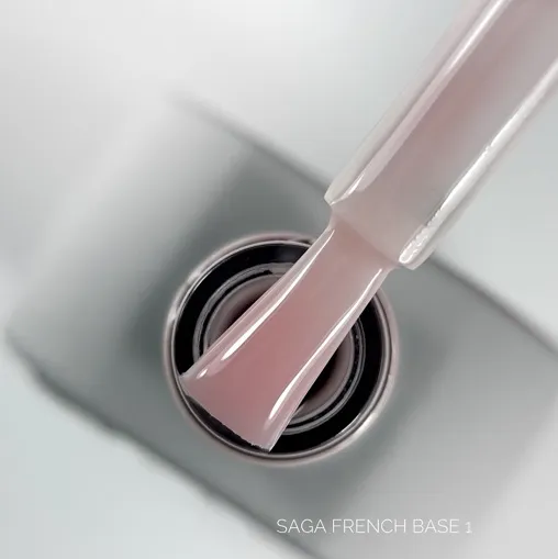 База камуфлююча, 9 мл №01 French Base SAGA Professional
