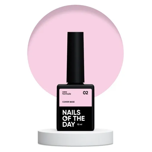 База камуфлююча, 10 мл №02 Cover Base NEW Formula NAILSOFTHEDAY