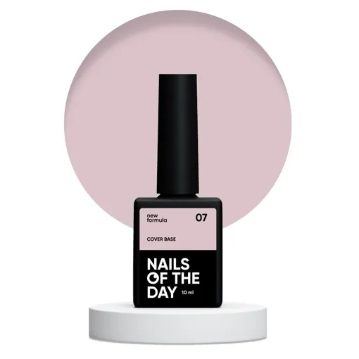 База камуфлююча, 10 мл №07 Cover Base NEW Formula NAILSOFTHEDAY