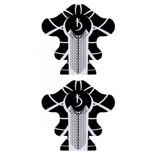 Нижні форми для нарощування нігтів, універсальні, паперові  MF01, кількість: 100 шт  KODI Professional