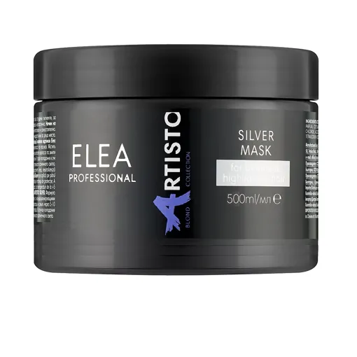 Маска тонувальна срібляста, 500 мл Silver Mask Blond Collection ARTISTO ELEA Professional