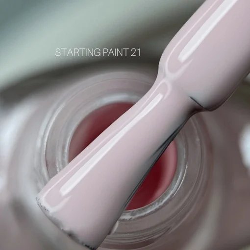 Лак-фарба для стемпінга, 8 мл №21 Колір: Пудра Stamping Paint SAGA Professional