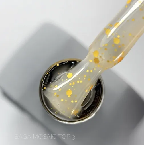 Топ матовий, 9 мл №03 MOSAIC TOP SAGA Professional