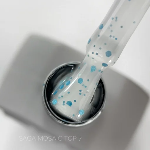 Топ матовий, 9 мл №07 MOSAIC TOP SAGA Professional