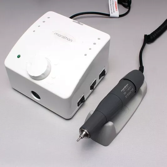 Фрезер &quot;Мarathon&quot;  CUBE K-35 35000 об БЕЗ педалі, потужність 45 Вт ручка з обдувом (White)