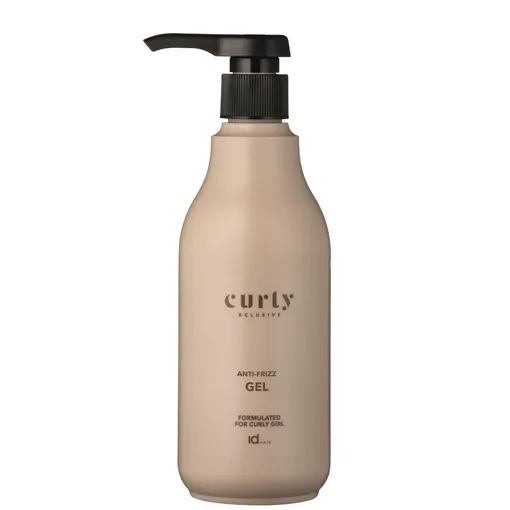 Гель проти пухнастості кучерявого волосся з пантенолом, 500 мл Anti-Frizz Curl GEL Curly Xclusive ID Hair