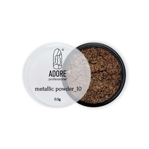 Металева хромована втирка, 0,5 г №10 Metallic Powder ADORE