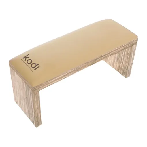 Підлокітник для манікюру на коричневих ніжках, колір: &quot;Coffe milk&quot; KODI Professional 