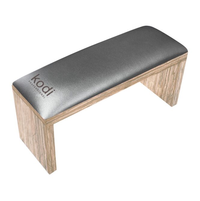 Підлокітник для манікюру на коричневих ніжках, колір: &quot;Graphite&quot; KODI Professional