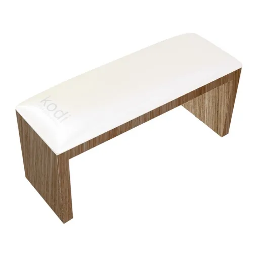 Підлокітник для манікюру на коричневих ніжках, колір: &quot;Pearl&quot; KODI Professional