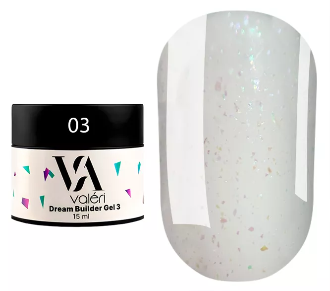 VALERI Dream Collectoin Builder Gel Гель для нарощування 15 мл №003 DREAM 
