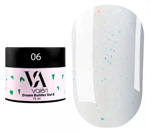 VALERI Dream Collectoin Builder Gel Гель для нарощування 15 мл №006 DREAM 