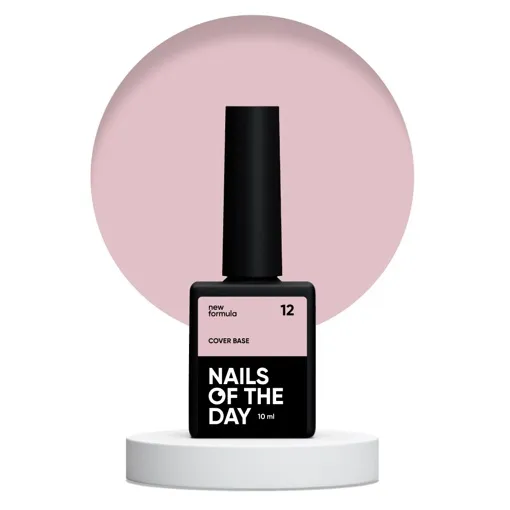 База камуфлююча, 10 мл №012 Cover Base NEW Formula NAILSOFTHEDAY