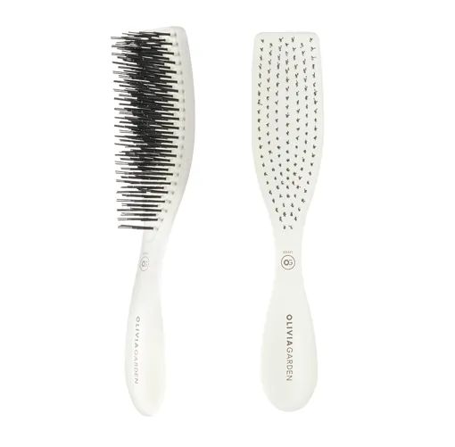 Щітка для укладання тонкого волосся Essential IStyle Wet Fine Hair Bristles Ice White (ID2085) Olivia Garden