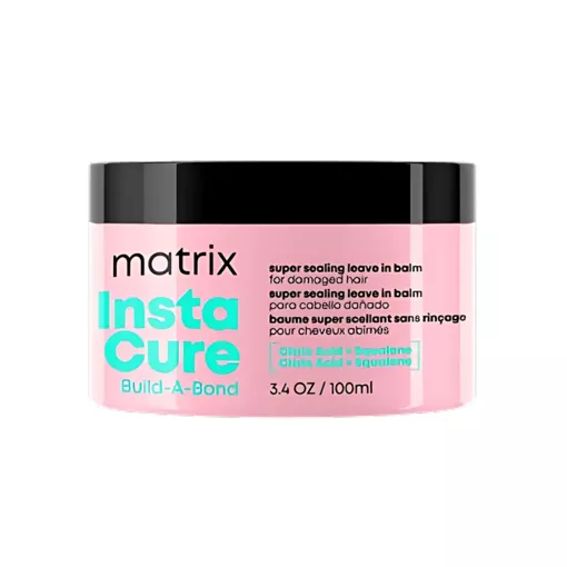 Незмивний бонд-бальзам, реконструктор для відновлення дуже пошкодженого волосся, 75 мл Leave-in Balm Insta Cure Build-A-Bond Total Results MATRIX