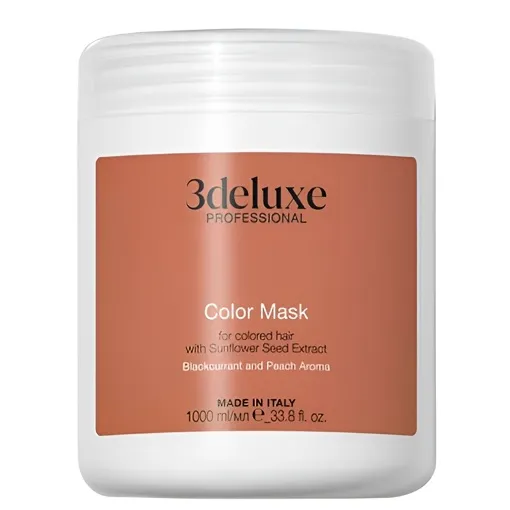 Маска для фарбованого волосся, 1000 мл Color Mask 3deluxe Professional