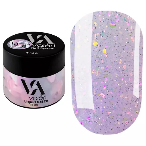 Гель рідкий для укріплення нігтів 15 мл №029 Liquid Gel VALERI