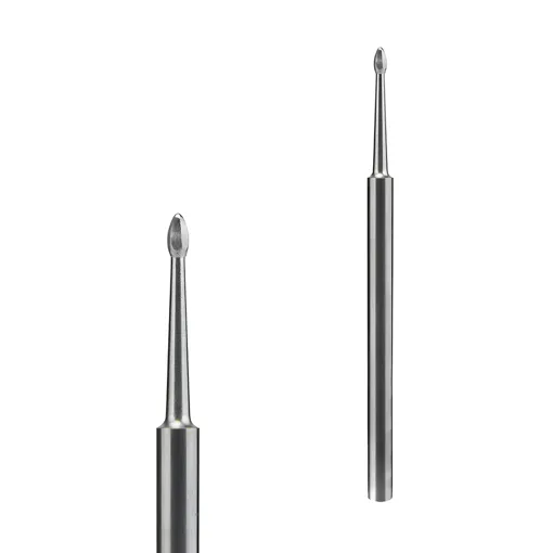 Фреза твердосплавна NAIL CLEANER MINI діаметр 1,2 мм / рабоча частина 2,5 мм EXPERT (FT12/012/2.5) STALEKS PRO