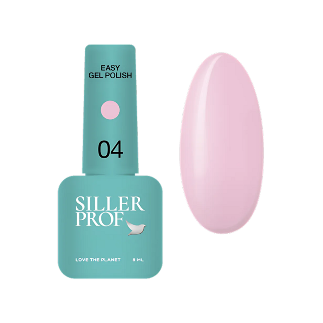 Гель-лак 3в1, 8 мл №04 One-step Easy Gel Polish SILLER Professional