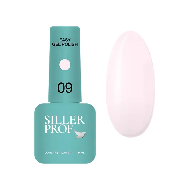 Гель-лак 3в1, 8 мл №09 One-step Easy Gel Polish SILLER Professional